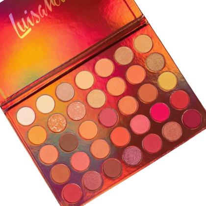 Imagem de Paleta De Sombras Heat 35 Cores Luisance