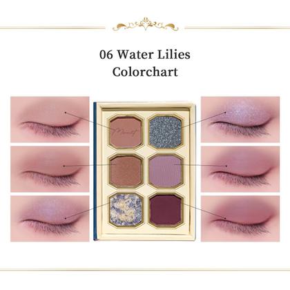 Imagem de Paleta de sombras MilleFee Painting 06 Water Lilies 6g