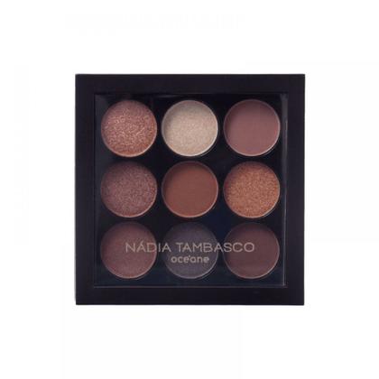 Imagem de Paleta de Sombras Nádia Tambasco By Océane -To Go Basic 7,2g