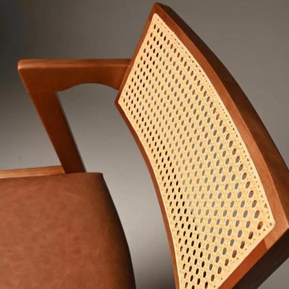 Imagem de Palha Indiana Telinha Sintética Sextavada Rattan 3mt X 80cm