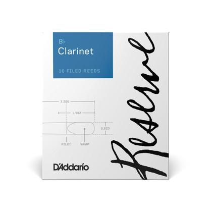 Imagem de Palheta Clarineta Bb 4 (10 Unidades) D'Addario Reserve