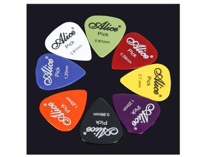 Imagem de Palheta de Guitarra Violão Cavaco Caixinha com 50 Unidades