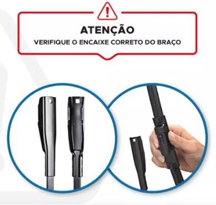 Imagem de Palheta limpador de parabrisa Onix