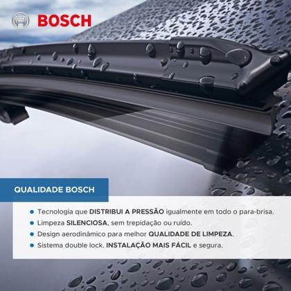 Imagem de Palheta Limpador Parabrisa Bosch Nissan March 2011 a 2018