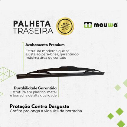 Imagem de Palheta Limpador Traseira Original Mouwa Volvo V60 2010 a 2015