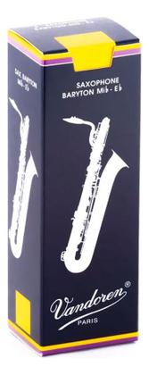 Imagem de Palheta p/ sax baritono vandoren tradicional 2.5 sr2425