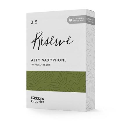 Imagem de Palheta Sax Alto 3.5 (10 Peças) DAddario Organic Reserve