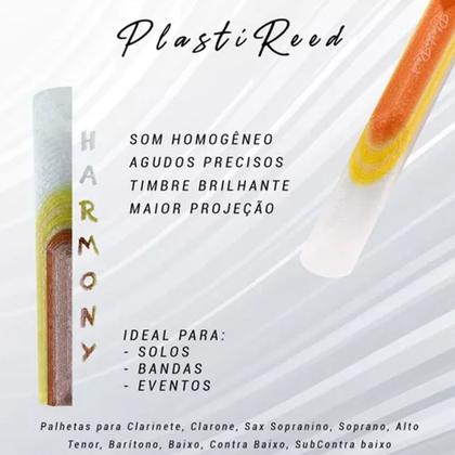Imagem de Palheta Sax ALTO HARMONY Plastireed 4