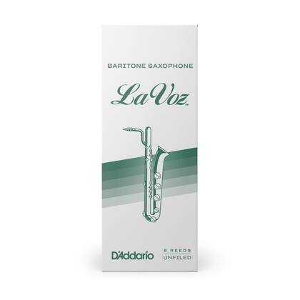 Imagem de Palheta Sax Barítono M/S (5 Peças) DAddario La Voz RLC05MS