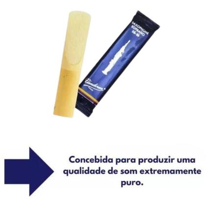 Imagem de Palheta Sax Soprano 2,5 Tradicional SR2025 Vandorem 2220
