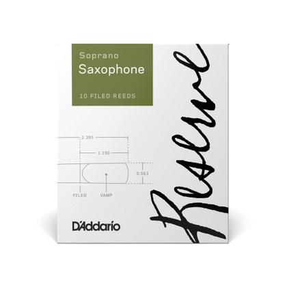 Imagem de Palheta Sax Soprano 3 (10Unidades) D'Addario Reserve DIR1030