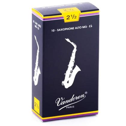 Imagem de Palheta vandoren 2,5 sax alto tradicional - sr2125