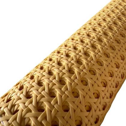 Imagem de Palhinha Indiana Fibra Sintética Tela Rattan Sextavada Assento 50x50cm