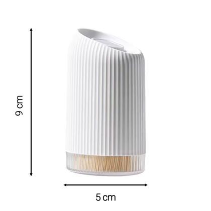 Imagem de Paliteiro Porta Palito de Dente com Tampa Abre e Fecha Moderno