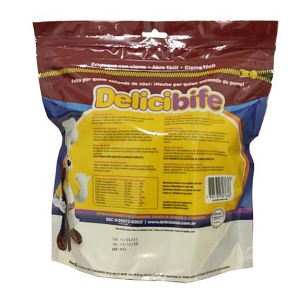 Imagem de Palito Mastigavel Delicibife Para Cães Sabor Carne 650g