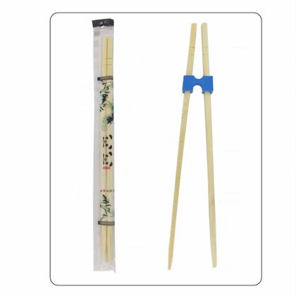 Imagem de Palitos Hashi Waribashi Descartável De Bambú Kit com 500 par