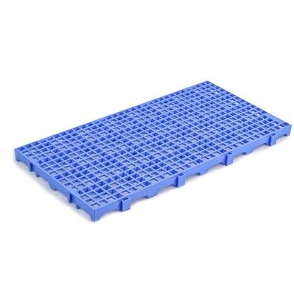 Imagem de Pallet palete piso modular estrado plastico 25x50x2,5cm cor:azul