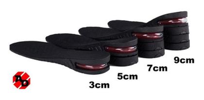 Imagem de Palmilha Eleva Aumenta Altura 3Cm Inteira Antl Impacto