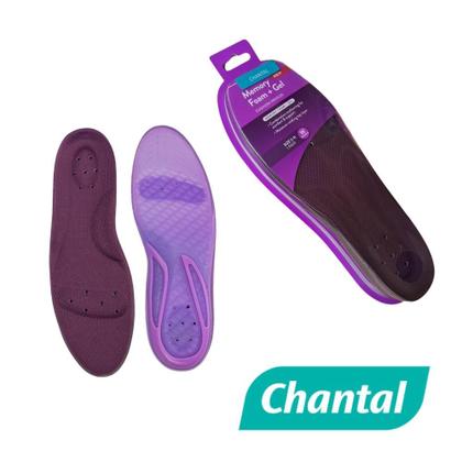 Imagem de Palmilha Memory Foam Gel Feminina 34 a 38 Chantal