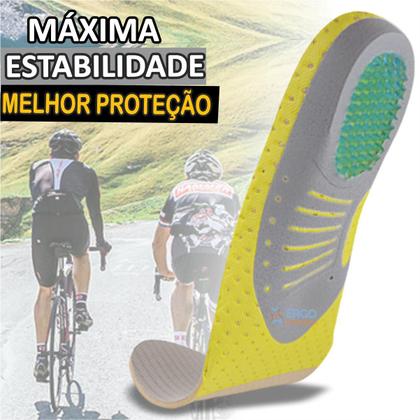 Imagem de Palmilha Para Fascite Plantar e Esporão Com Calcanhar em Gel