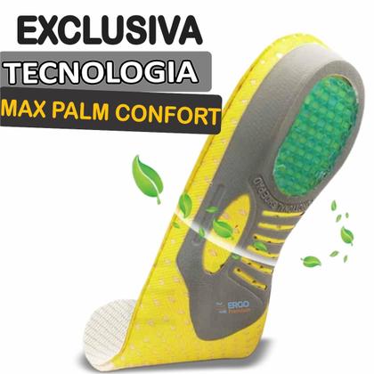 Imagem de Palmilha Para Fascite Plantar e Esporão Com Calcanhar em Gel