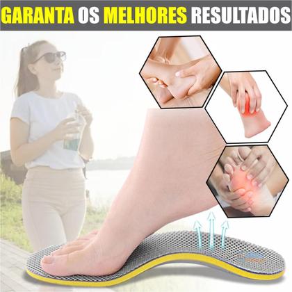 Imagem de Palmilha Pé Chato, Dores Nos Joelhos E Coluna