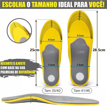 Imagem de Palmilha Pé Chato, Dores Nos Joelhos E Coluna