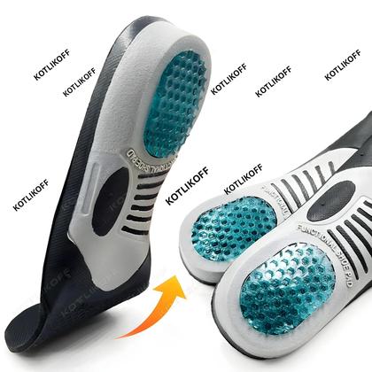 Imagem de Palmilhas Ortopédicas Para Fascite Plantar Com Suporte De Arco Em Gel Para Conforto Ao Correr Para