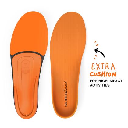 Imagem de Palmilhas Superfet All-Purpose High Impact Support Orange