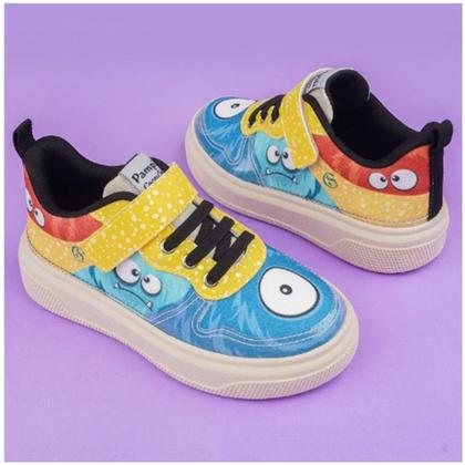 Imagem de Pampili Tenis Xp24 Choco Monstros Colorido