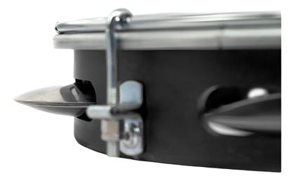 Imagem de Pandeiro 8'' Preto Pele Cristal Torelli Tp848 Com Bag