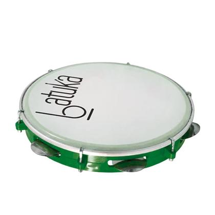 Imagem de Pandeiro Batuka 10" Pele Leitosa Inox ABS