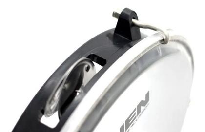 Imagem de Pandeiro Infantil Abs Preto Pele Cristal 8" - Luen