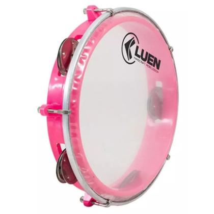 Imagem de Pandeiro Júnior em ABS com pele Cristal 8" LUEN