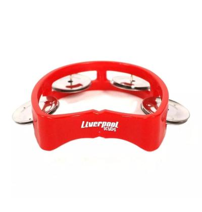 Imagem de Pandeiro Meia Lua 4" Polegadas Vermelho Liverpool