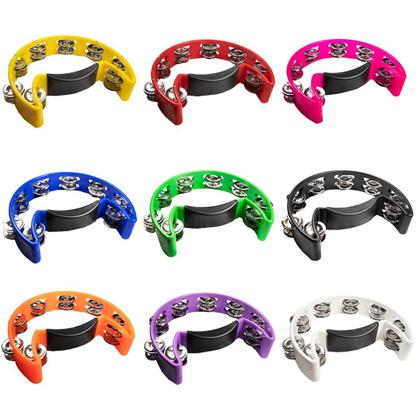 Imagem de Pandeiro Meia Lua Pandeirola Liverpool Branco Profissional Pml001b