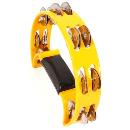 Imagem de Pandeiro Pandeirola Meia Lua Spanking Profissional Amarelo