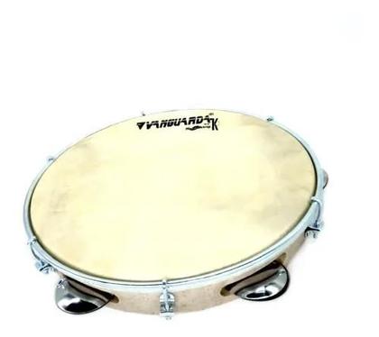 Imagem de Pandeiro Spanking - Vanguarda Cerejeira 10'' Abs Pele Couro