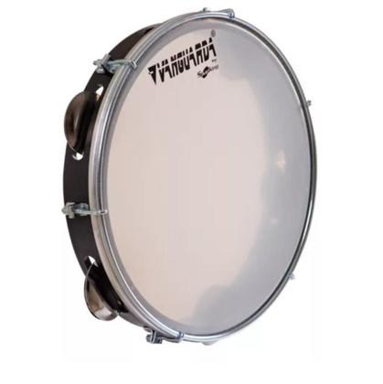 Imagem de Pandeiro Vanguarda 10 ABS Preto Pele Leitosa - Spanking