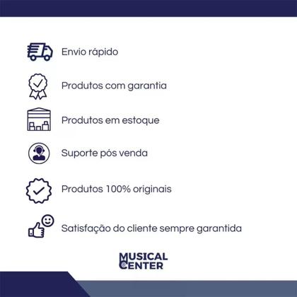 Imagem de Pandeiro vermelho izzo 10 polegadas abs com pele preta 3440