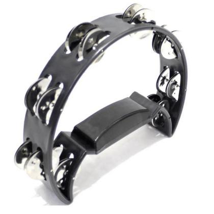 Imagem de Pandeirola / Pandeiro Meia Lua Spanking Preto -- ProFire