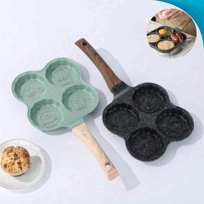 Panela 4 Partição Antiaderente Para Café Da Manhã Dia Dos Pais - BlackWatch Imagem de Panela 4 Partição Antiaderente Para Café Da Manhã Dia Dos Pais
