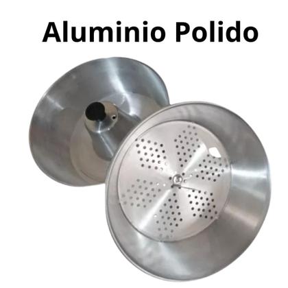 Imagem de Panela 4 x 1 Antiaderente pipoqueira Legumeira / pudinzeira Cozimento Vapor Caçarola Vermelha