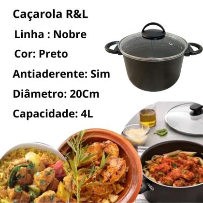 Imagem de Panela 4 x 1 Antiaderente pipoqueira Legumeira / pudinzeira Cozimento Vapor Caçarola Vermelha