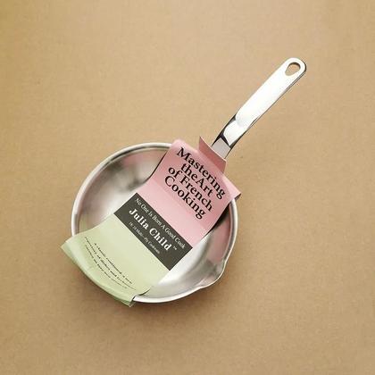 Imagem de Panela Antiaderente Mini De Aço Inoxidável 12CM Para Fogão De Indução, Anti-respingos De Óleo