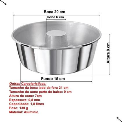 Imagem de Panela Banho Maria Preta Antiaderente 3x1 Forma Para Pudim Cuscuzeira Pudim Tammpa de Vidro