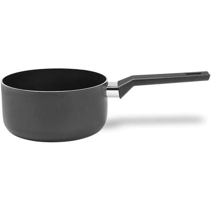 Imagem de Panela Brinox Antiaderente Ceramic Life com Tampa 16cm 1,45L Preserve Cinza Brinox