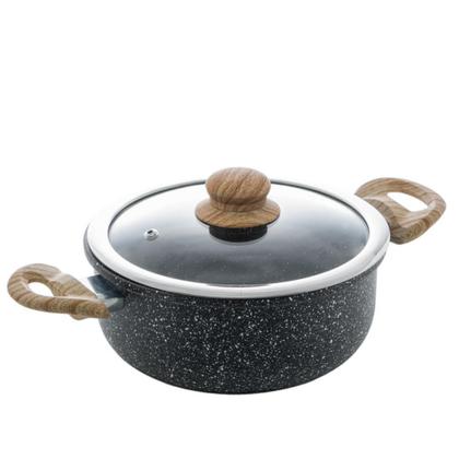 Imagem de Panela Caçarola Antiaderente Cerâmica 20cm Cooktop Fogão Indução Wolff Avulsa