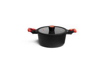 Imagem de Panela Caçarola Antiaderente Em Mármore 24cm Autêntico Chef