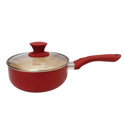 Imagem de Panela com Cabo Antiaderente Cerâmica Veneza 20 cm 2,5l Premium